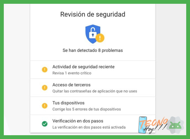 1. Revisa la Actividad Reciente de Seguridad Directamente en tu Cuenta