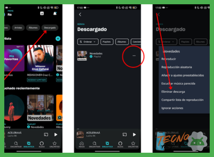 4. Aplicaciones de compras y servicios: Amazon, Spotify y otras