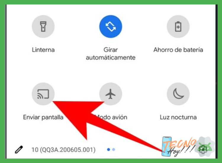 ¿Cómo puedo activar la duplicación de pantalla desde mi teléfono Android?