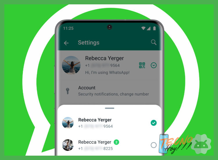 ¿Cómo se denomina la versión oficial de WhatsApp que permite el uso dual de cuentas mediante la función 'Compañía de dispositivos'?