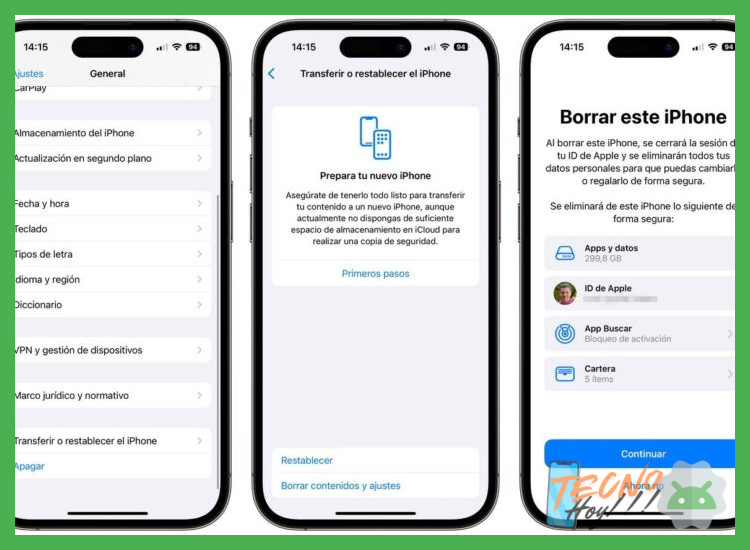 ¿Cuáles son las funciones y ajustes específicos del iPhone para recuperar espacio sin borrar archivos importantes?