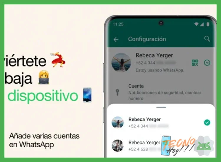 ¿Cuáles son los pasos para mantener dos cuentas de WhatsApp activas y funcionando simultáneamente en un mismo teléfono?