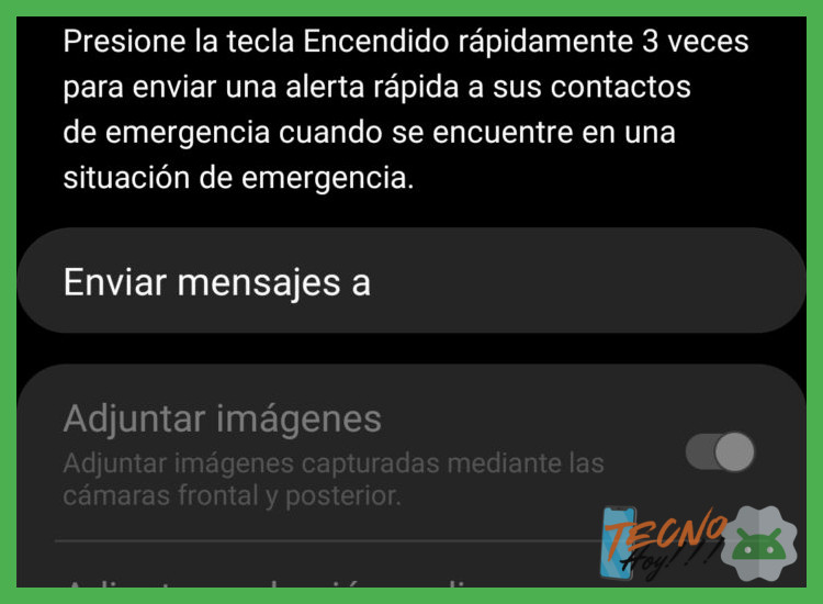 ¿De qué manera se puede configurar y lanzar una alerta de emergencia desde un celular de forma inmediata?