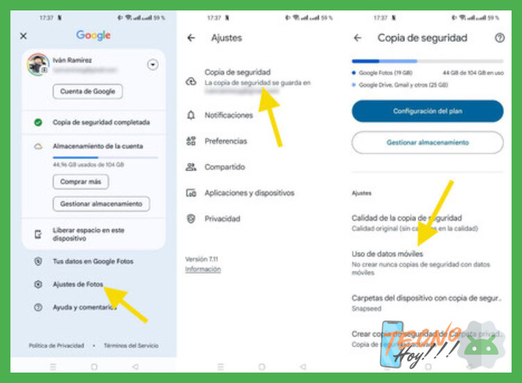 ¿Dónde puede un usuario encontrar y activar manualmente los ajustes de seguridad que vienen deshabilitados por defecto?