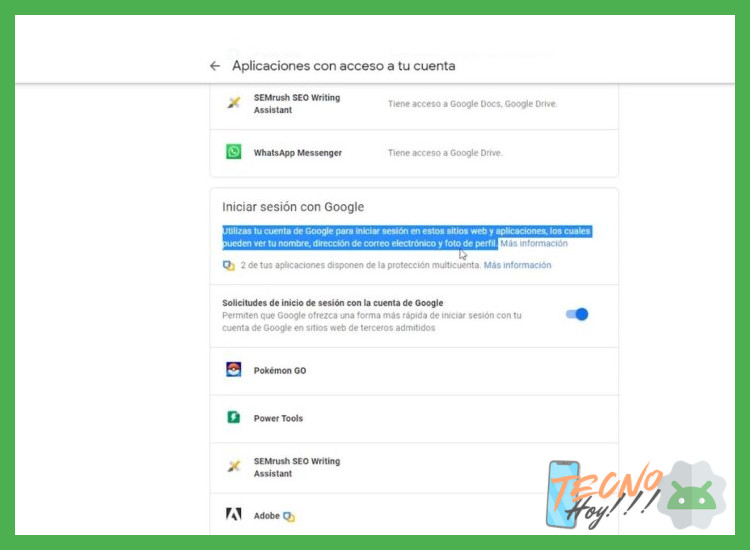 ¿Dónde se encuentran específicamente los registros de acceso a la cuenta de Gmail?