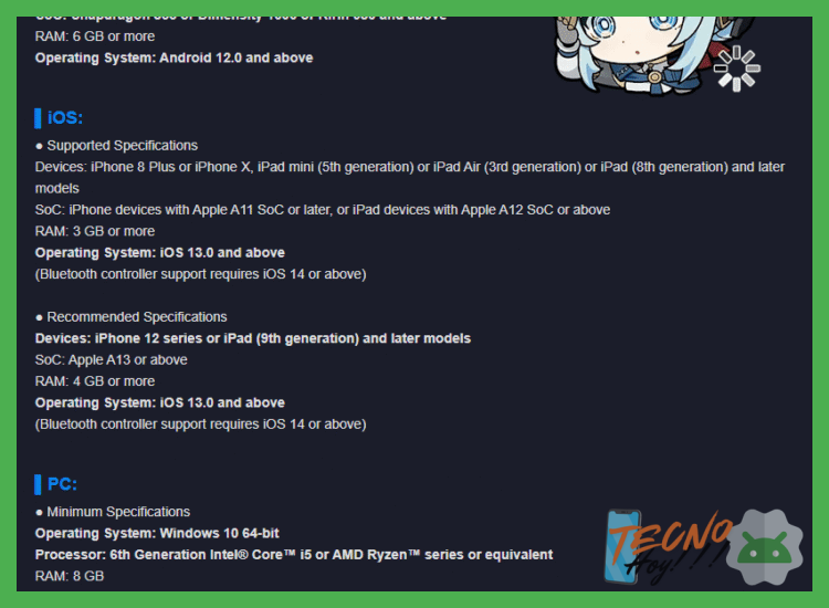 ¿Es viable ejecutar Genshin Impact en modo rendimiento con un dispositivo que posee 3 GB de RAM, y qué limitaciones podría encontrar?