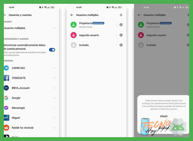 ¿Necesito crear una cuenta para usar estas aplicaciones en mi Android?