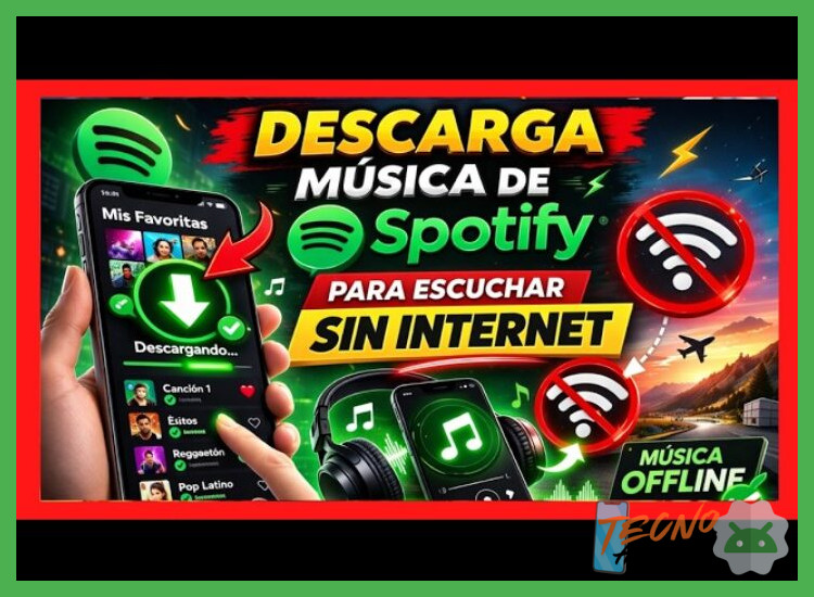 ¿Puedo descargar música para escucharla sin conexión a Internet?