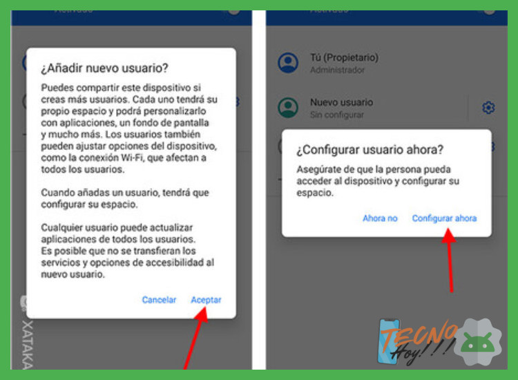 ¿Puedo ocultar aplicaciones usando perfiles de usuario o espacios seguros?