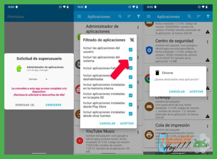 ¿Puedo usar ADB para desinstalar varias apps a la vez sin root?