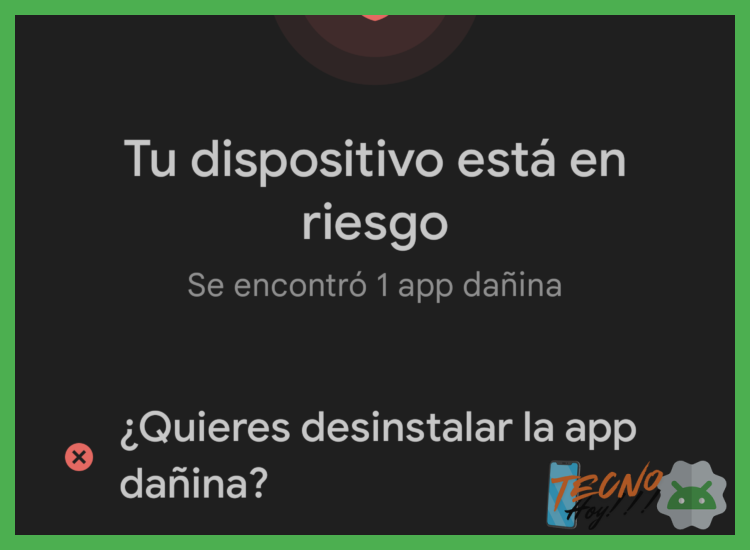 ¿Qué debo hacer si veo una advertencia de Play Protect sobre una aplicación?