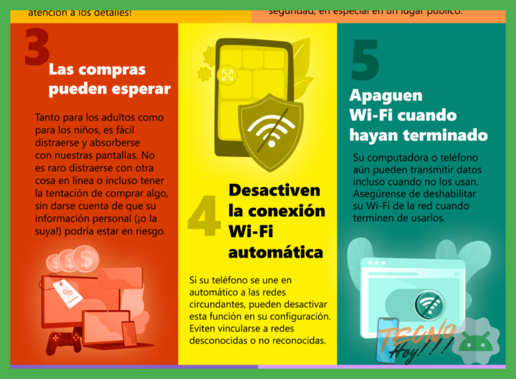 ¿Qué medidas de seguridad concretas debe aplicar un usuario al conectarse a una red Wi-Fi pública?