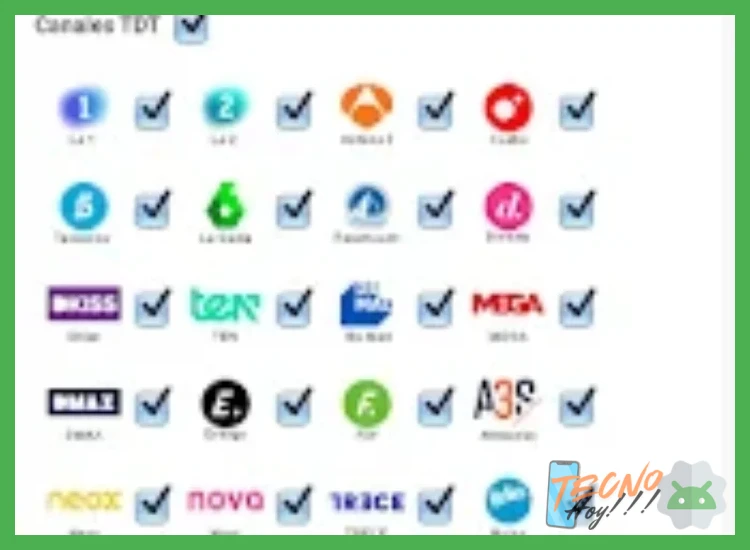 ¿Qué opciones de aplicaciones ofrecen una guía de programación o listados de canales que incluyan deportes en vivo?