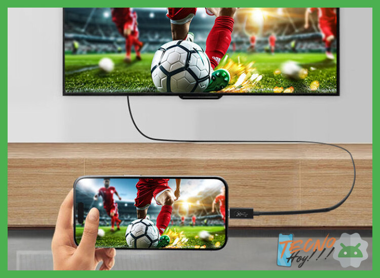 ¿Qué requisitos de hardware y software se necesitan para conectar un dispositivo móvil a un televisor moderno sin usar cables?